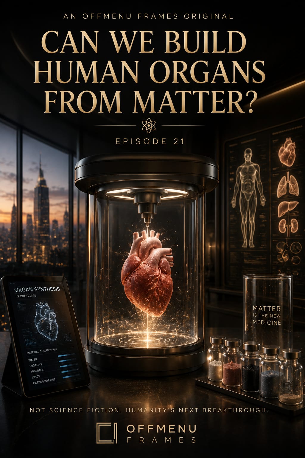 Can We Build Human Organs From Matter